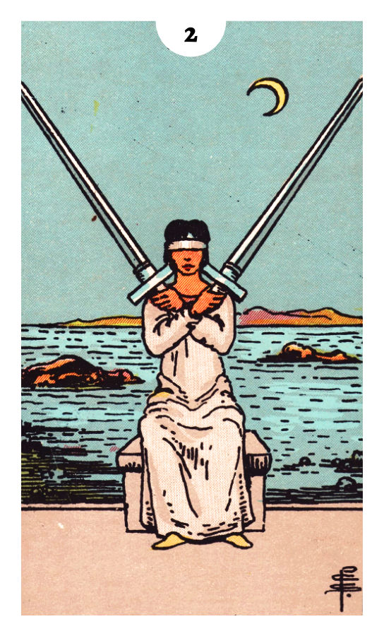 Two of Swords Tarot Card Meaning