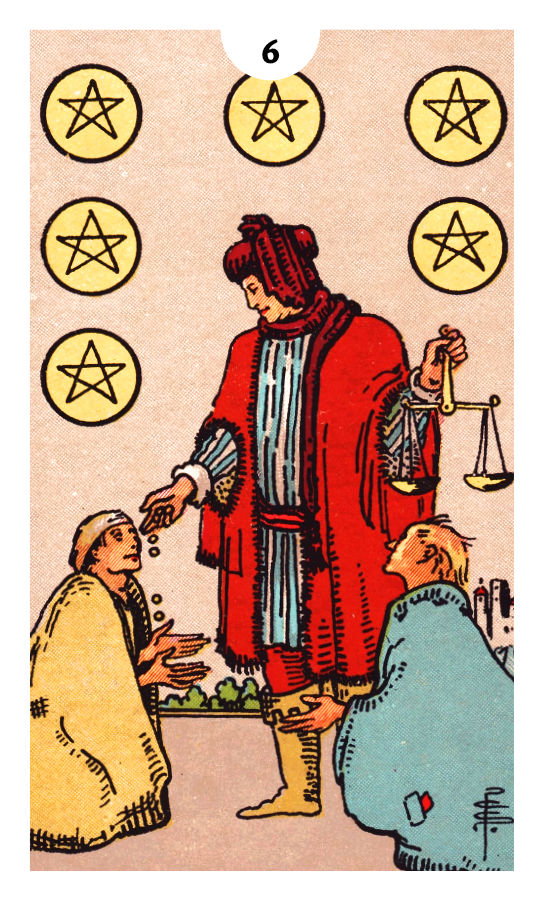 Six of Pentacles